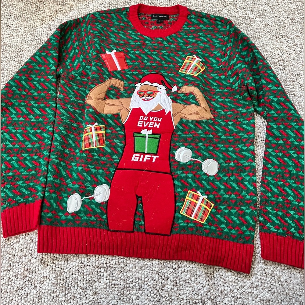 Mens ugly Christmas sweater